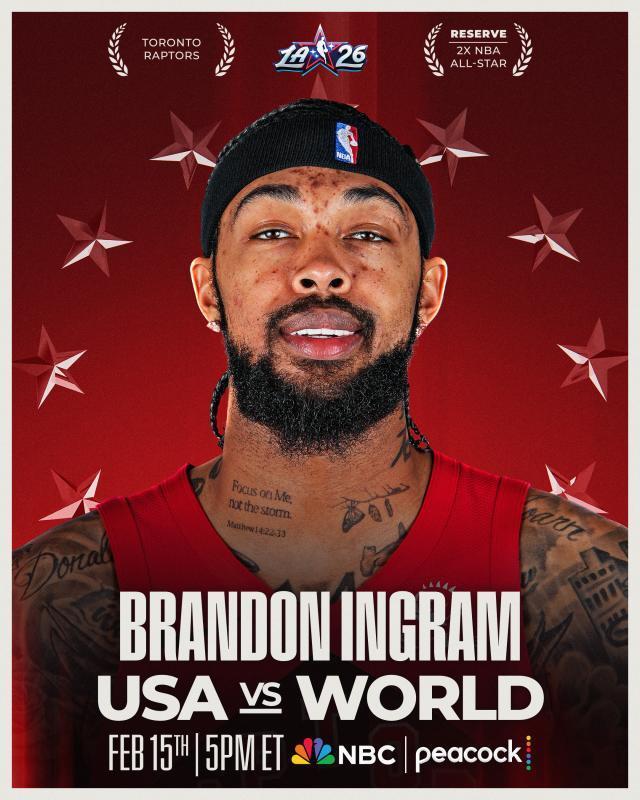 英格拉姆頂替庫里入選全明星 選擇猛龍太明智！