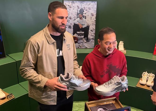 恭喜！克萊與安踏簽下終身合同 12年間售出簽名鞋超1000萬雙